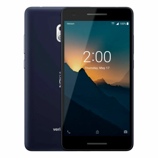 Nokia 2 - 8GB - Blue,Silver (Verizon) (Single Sim)