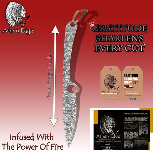 Ashen Edge Hot Item Twist Damascus Blank Blade Wootz Sports Collectible
