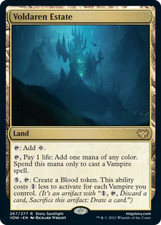 Voldaren Estate Innistrad: Crimson Vow NM Land Rare MAGIC MTG CARD ABUGames