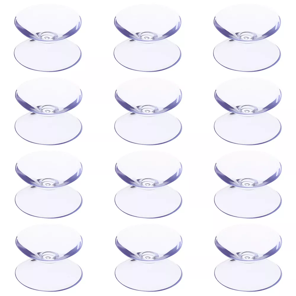 12pcs Double Sided Suction Cups Suction Cups Double Sided Heavy Duty Suction