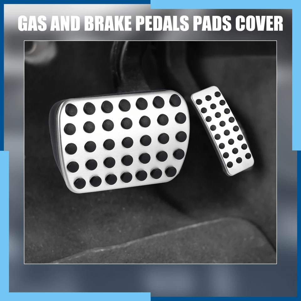 Pack (2) Pastillas Pedales Gas y Freno Cubierta Antideslizante para Mercedes-Benz GLE 13-19 Foto 2 de 4