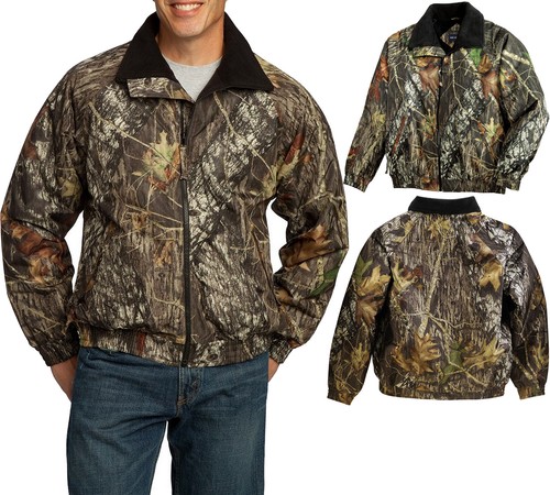Mens Camo Jacket Mossy Oak WATERPROOF 
