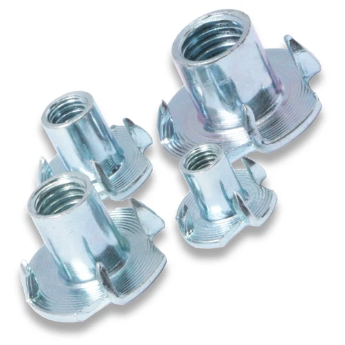 Drive-in nuts drive-in thread wood metric thread steel zinc-plated M5-M10
