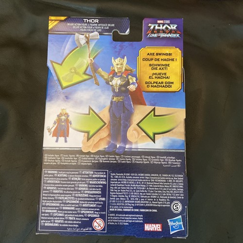 Marvel Legends THOR Deluxe Action *NEW* 6" Figure 2022 Love Thunder Axe Swings - Picture 2 of 2