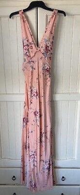 loveshackfancy kendall silk dress LoveShackFancy Kendall Ruffled Floral-print Silk-satin Maxi Dress