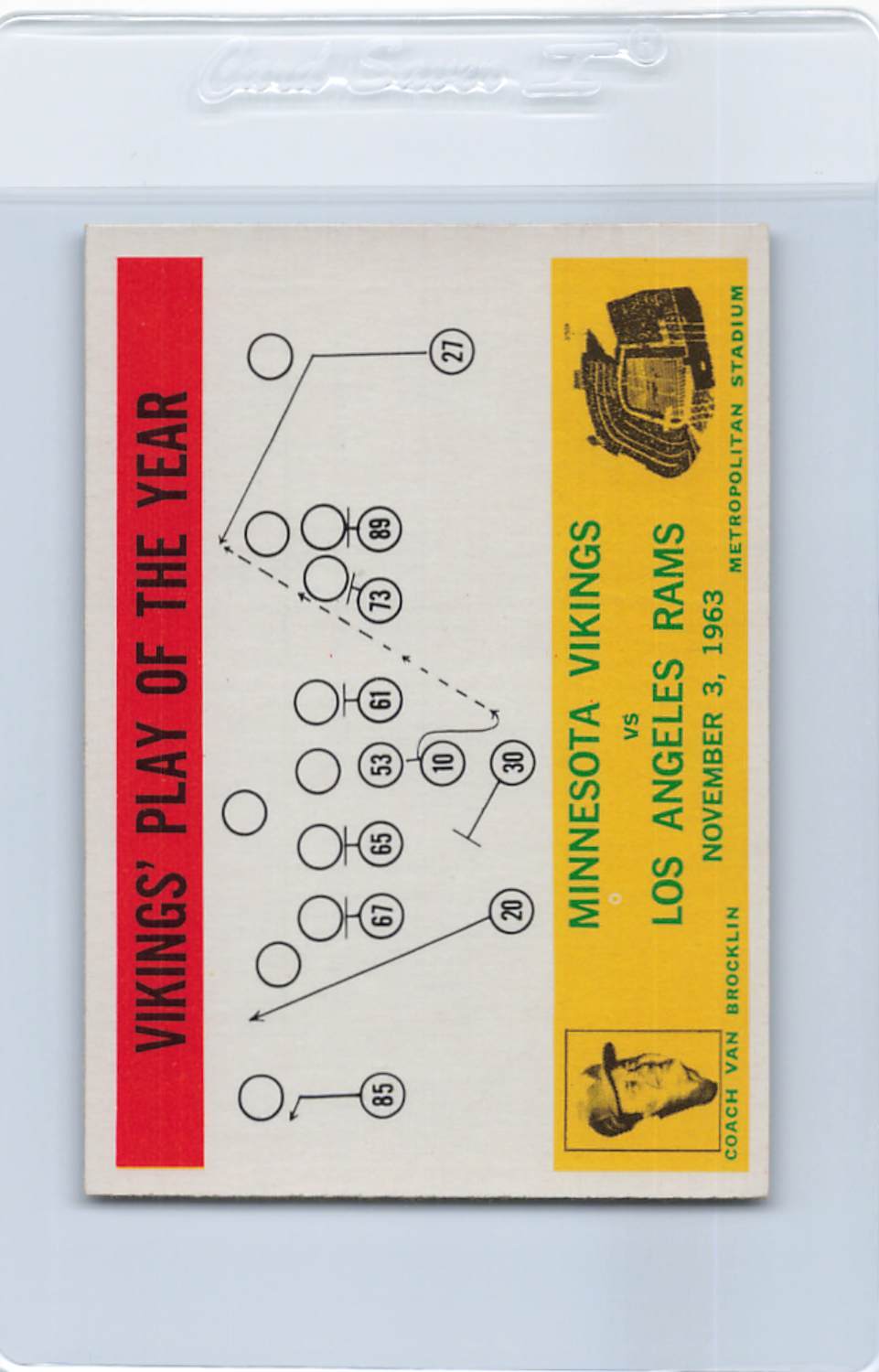 1964-philadelphia-112-minnesota-vikings-play-nm-da-c8139-ebay