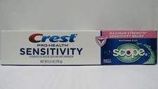 Crest Pro-Health Sensitivity Whitening Toothpaste 6OZ BUY MORE SAVE MORE