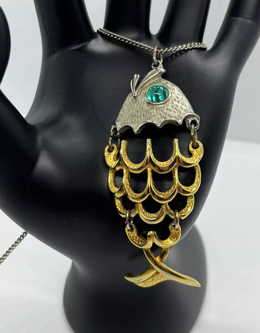 Fish eye hotsell necklace