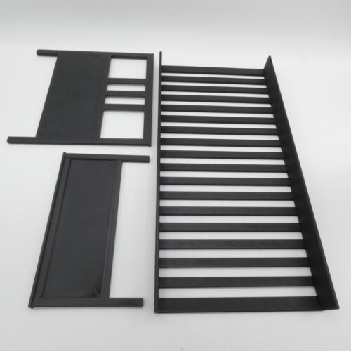 1/6 Scale Doll Furniture Bed Frame Black Single Hemnes Style Barbie FR Diorama - Picture 8 of 8