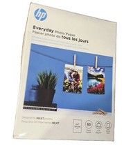 HP Glossy 5x7 Everyday Photo Paper - 40 Sheets Open box