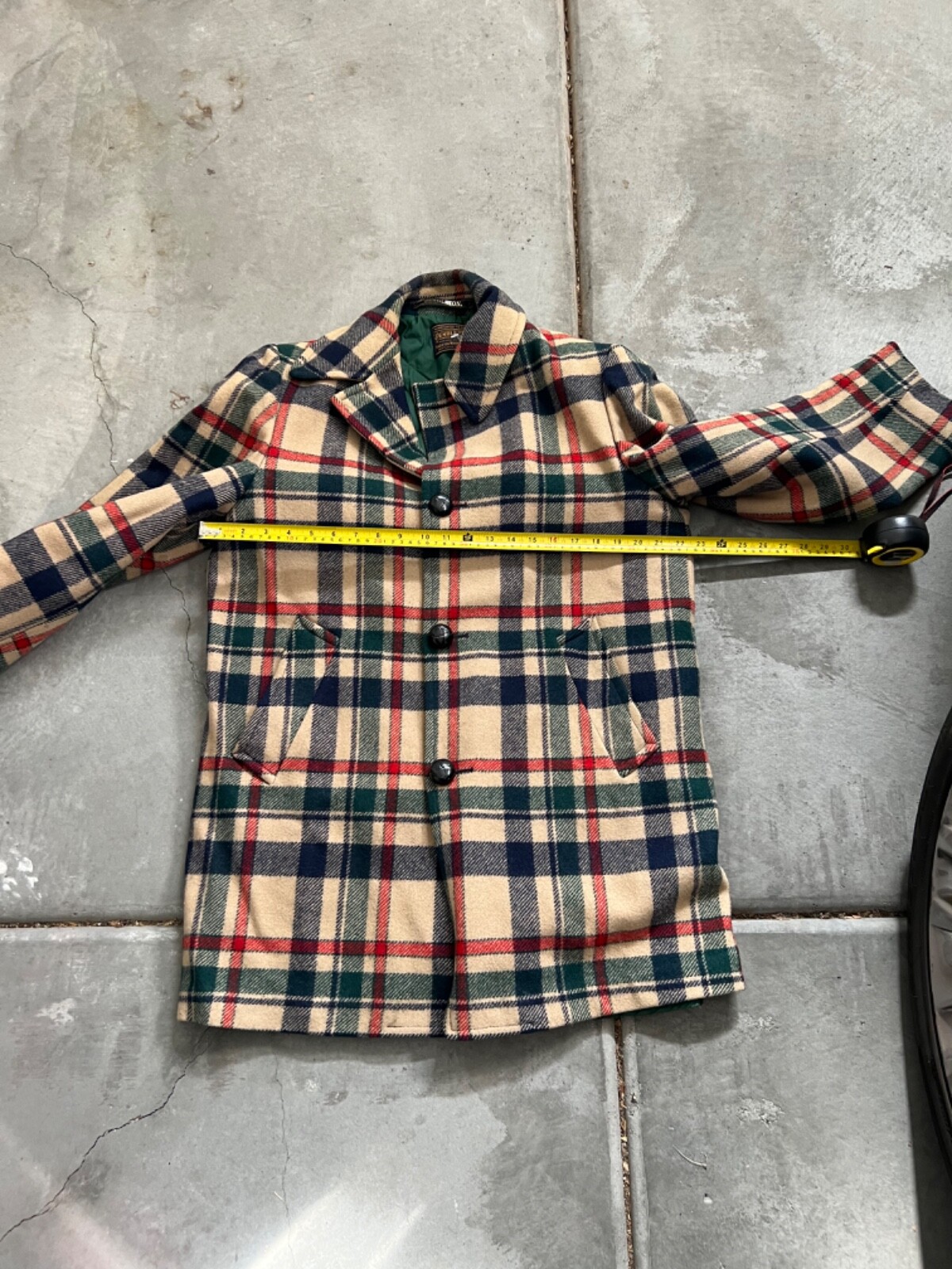 Vintage Old Clothes Pendleton Wool Jacket Coat US… - image 8