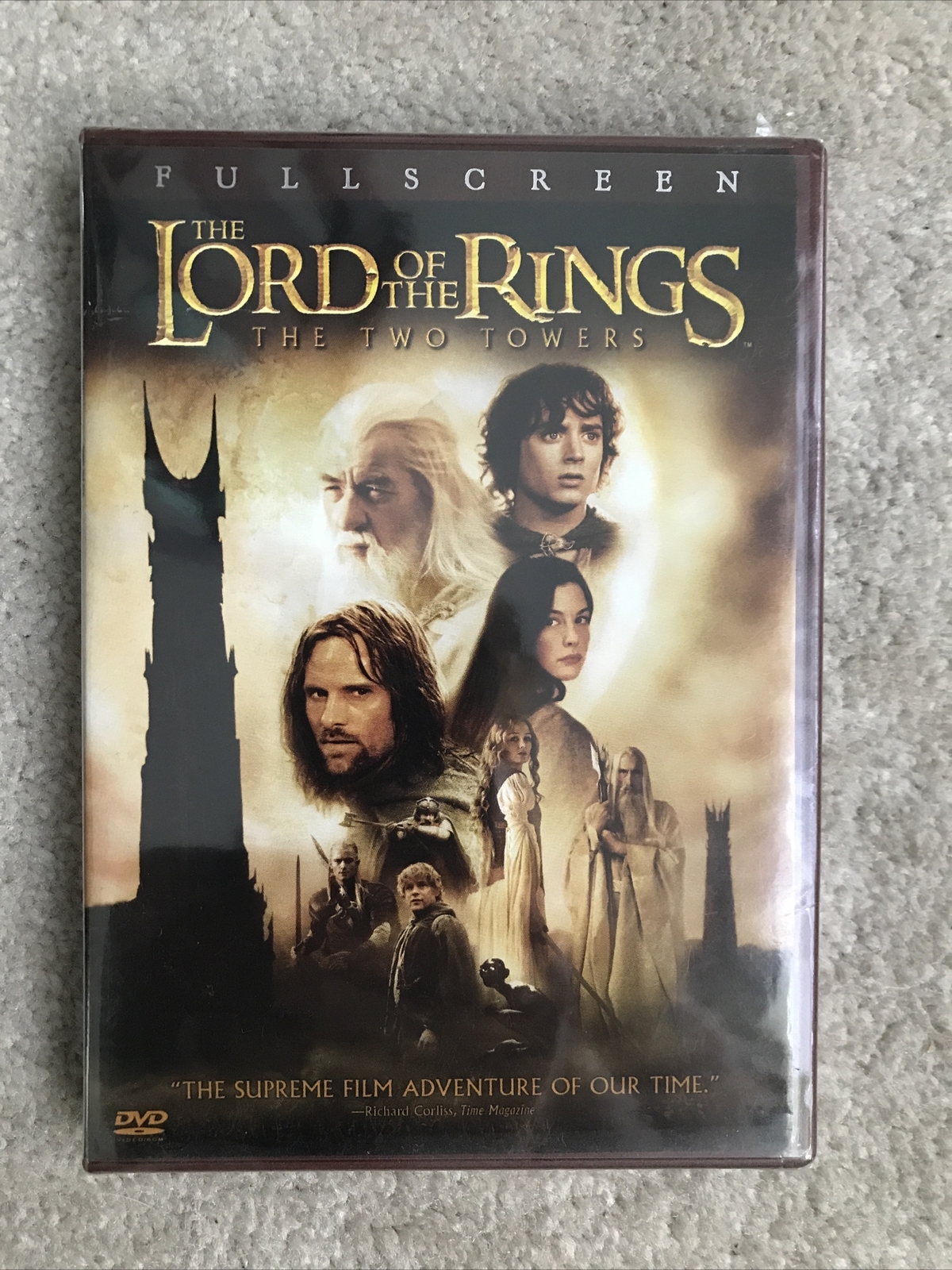 Lord Of The Rings Two Towers Dvd