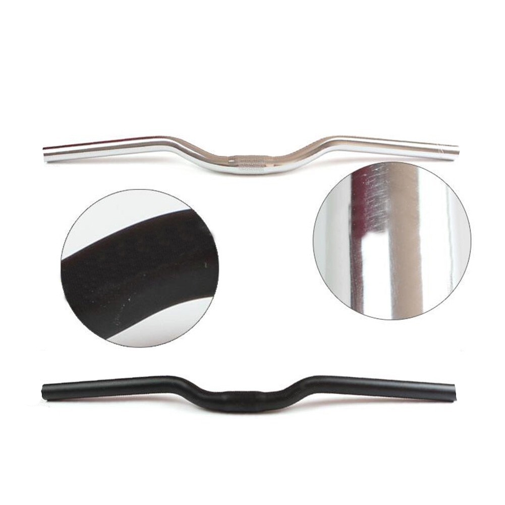 Bicycle Riser Handlebar 25.4*480580mm Aluminum Alloy Mountain Bike