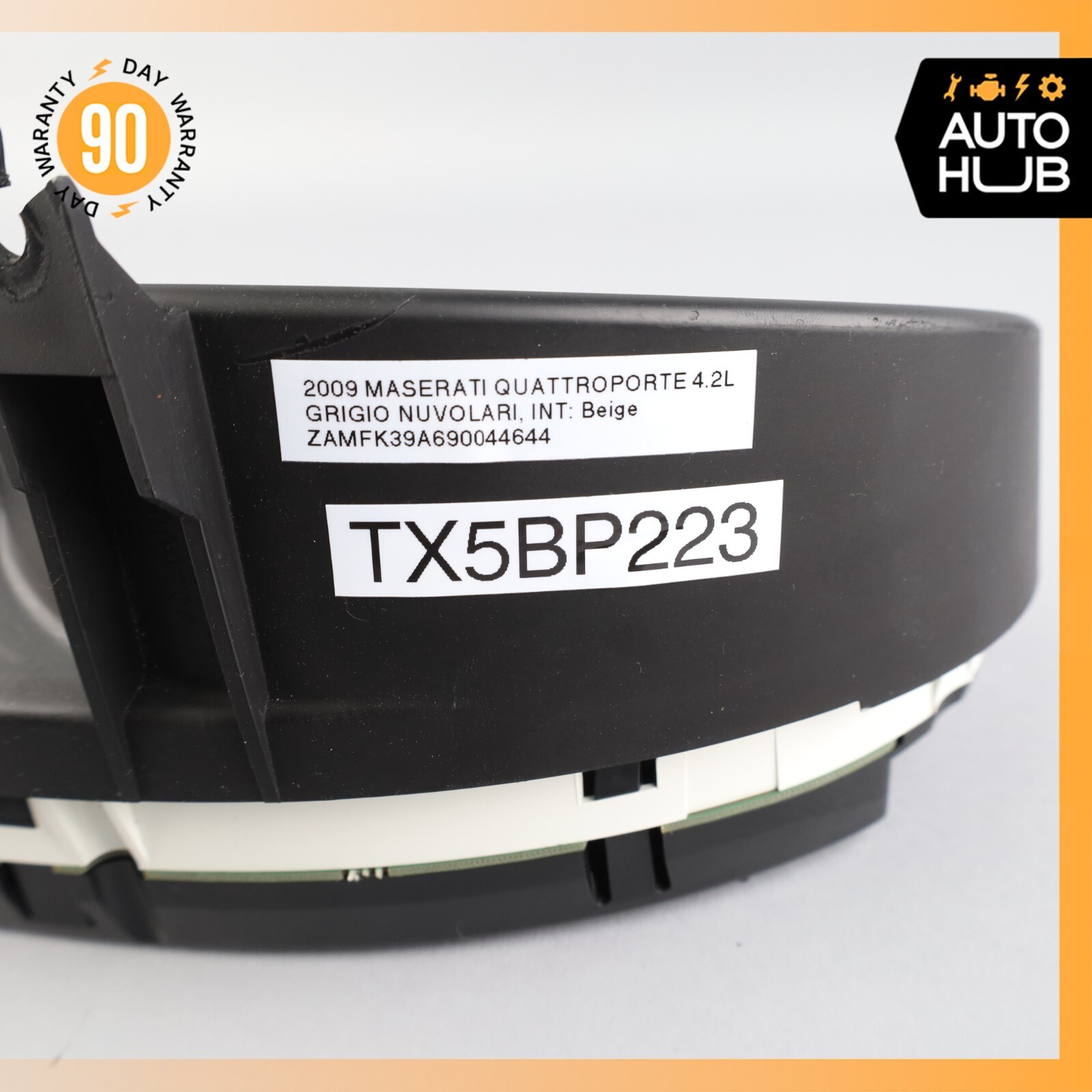09-13 Maserati Quattroporte M139 4.7L S Instrument Cluster Speedometer OEM 106k