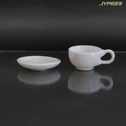 Miniatur Keramik Teeset Maßstab 1:12 Puppenhaus Kaffeegeschirr Küchenaccessoires - Bild 8 von 12