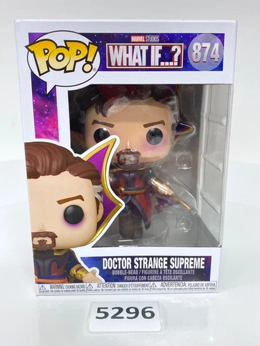 Funko Pop! Marvel What If...? Figura Vinilo Doctor Strange Supreme # 874