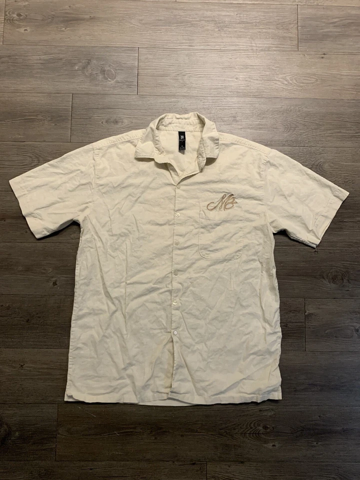 Vintage Makaveli Tupac Shakur Button Down Shirt XL Rap Hip Hop 90s 2000s Y2K - Image 4 of 4