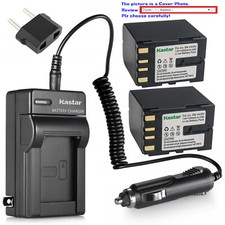 Kastar Battery Travel Charger for JVC BN-V428 JVC GR-DVL410 GR-DVL420 GR-DVL450