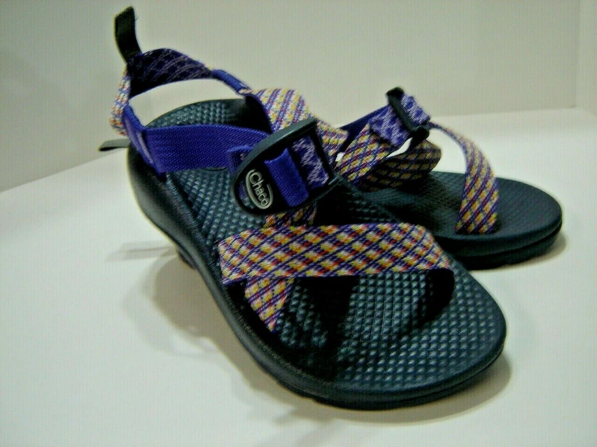 Chacos ZX/1 Girls Size 13/1 Purple Yellow Red Strappy Sport Sandals  Non-Marking | eBay