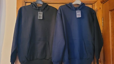 X DONNAY Black /Blue Hoodies Size 13yrs UK