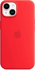 Apple Silicone Case with MagSafe for iPhone 14 (PRODUCT)RED Slim Stylish Design