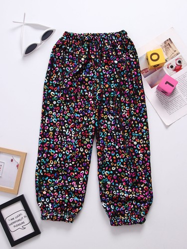 Girls Dancewear Class Pants Modern Trousers Cheerleading Wide Leg 70's Costume - Picture 12 of 106