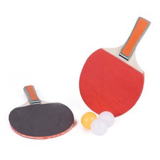 Tischtennisschläger Set Tischtennis 2 Schläger + 3 Bälle Ping Pong B-Ware (H06)