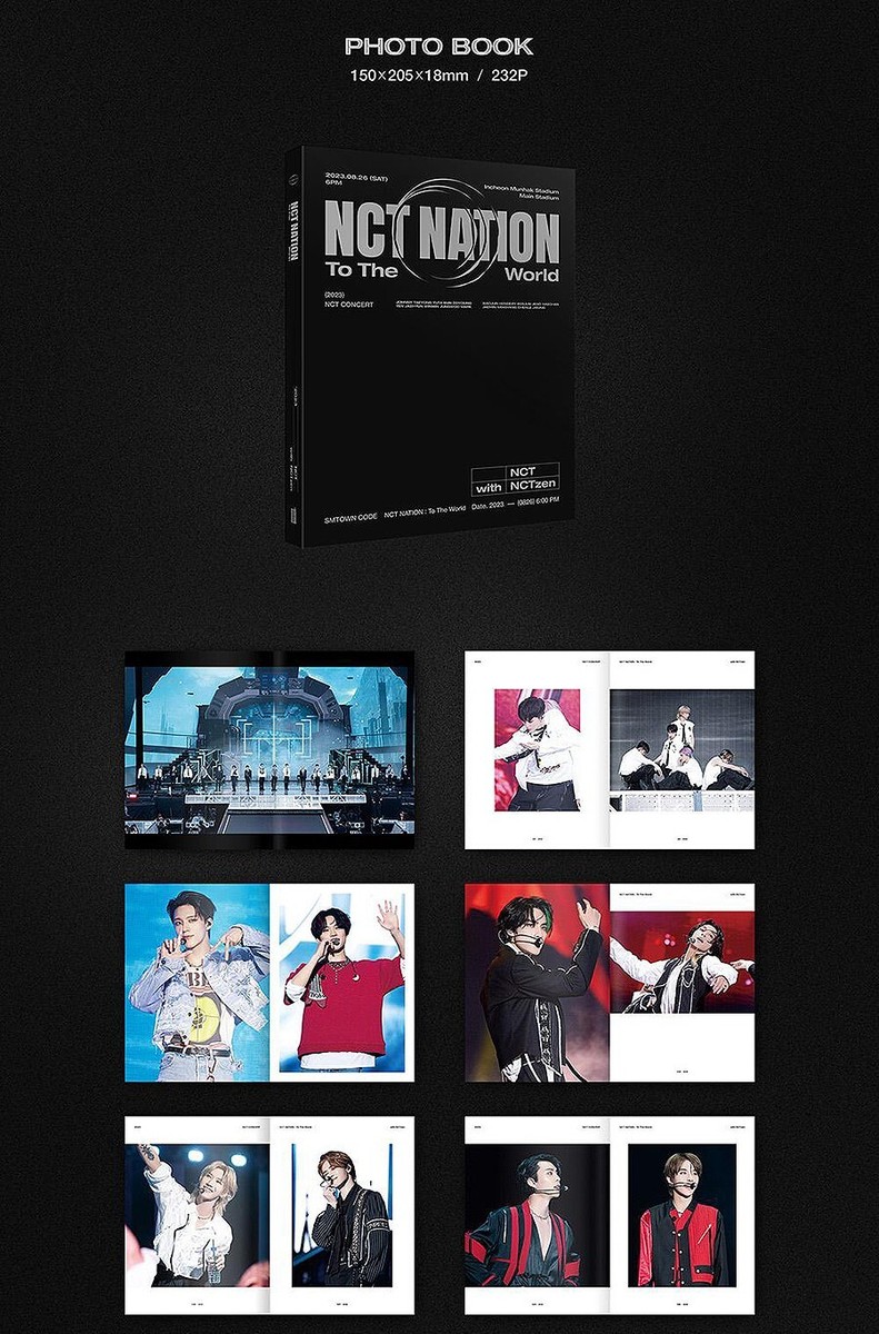 NCT 2023 CONCERT NATION:TO THE WORLD IN INCHEON SMTOWN CODE/Book+