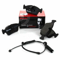 Brembo BremsbeläGe + Wako FüR BMW 3Er E46 316-328I 318/320D Z4 E85 1.8-3.0 Vorne
