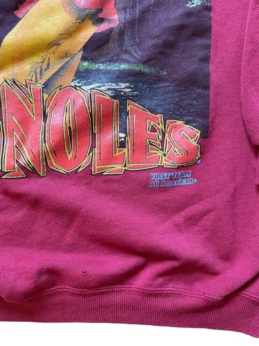 Vintage 93’ Florida State First Team All American Football Champions Sweater XL - Picture 4 of 5