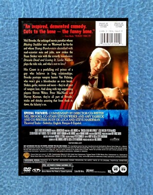 DVD DRACULA DEAD AND LOVING IT MOVIE STARS MEL BROOKS AND LESLIE