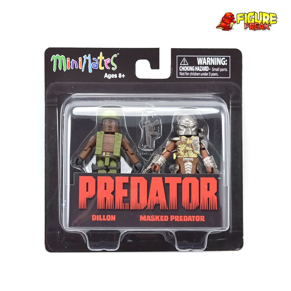 Predator Minimates Series 1 Dillon & Masked Predator | eBay