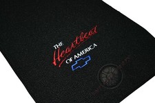 1968-1972 Gm A Body 4 Piece Floor Mat Set Heartbeat Of America Logo Chevelle