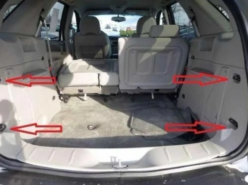 Red de carga organizadora de malla estilo sobre maletero para BUICK RENDEZVOUS 2002-2007 nueva Foto 4 de 4