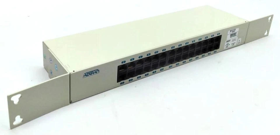 Adtran MX2800 Network RJ48 Patch Panel 28 Port 1200291E1 - Image 2 of 4