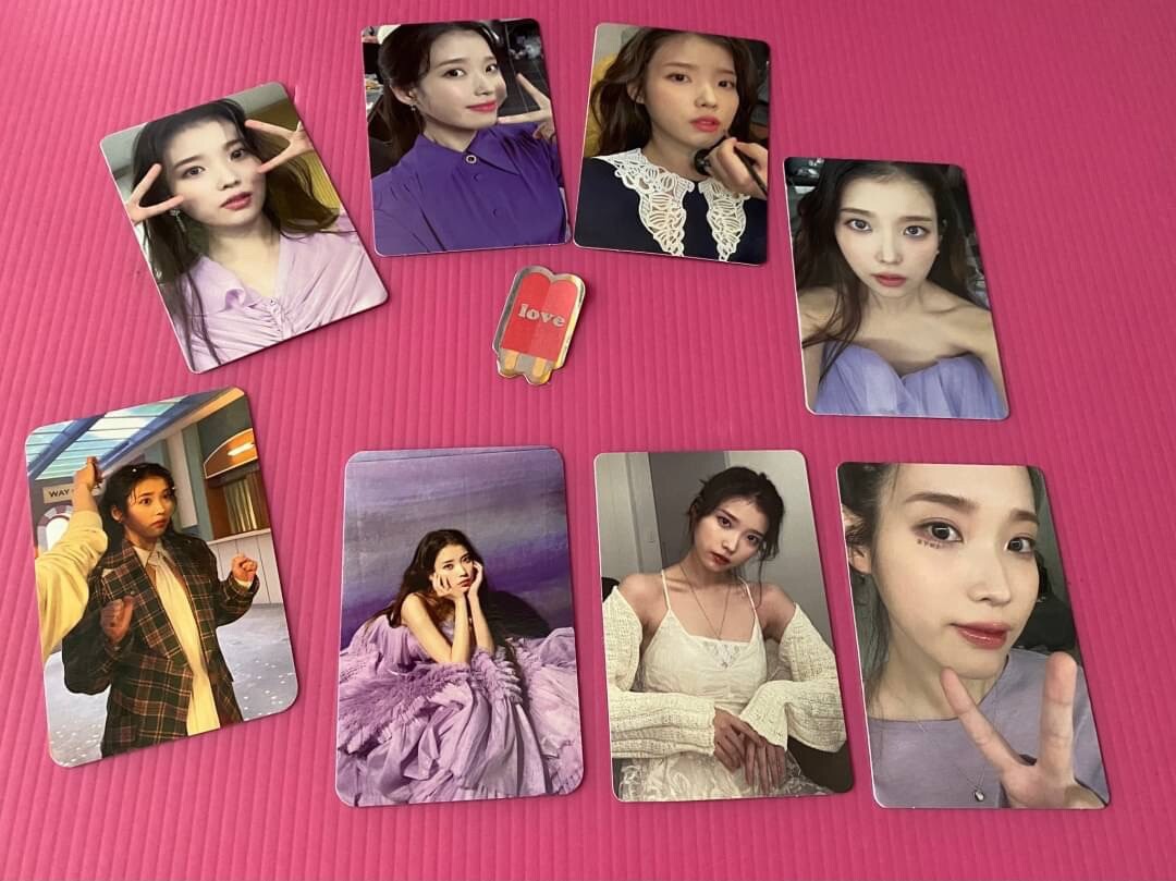 IU LEE LILAC Official Photocard 1st Musickorea Benefits K-POP NEW
