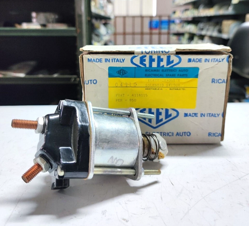 ELETTROMAGNETE PER FIAT 850 - COUPE - SPYDER Foto 2 de 3