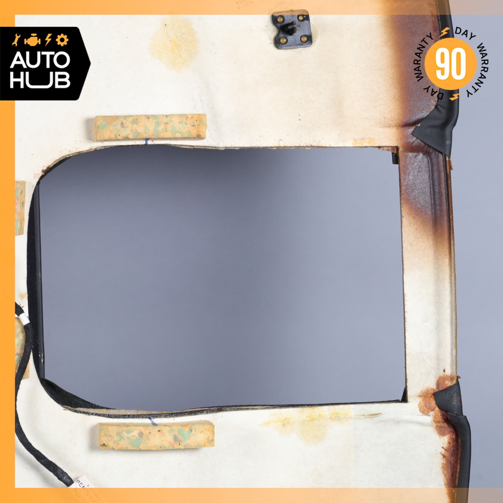 03-06 Bentley Continental GT Coupe Headliner Cover Roof Trim Black OEM