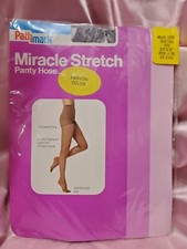 Vintage Miracle Stretch Pantyhose Pearl Grey Size Med Tall Nylon 21898 NOS New