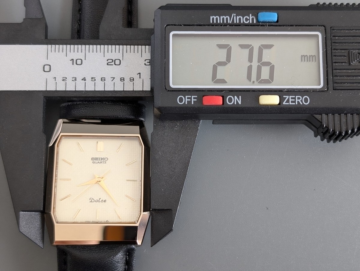 1987 SEIKO Dolce 9521-5100 Men's Quartz Watch Gold 25mm 1987 SEIKO Dolce 9521-5100 Men's Quartz Watch Gold 25mm