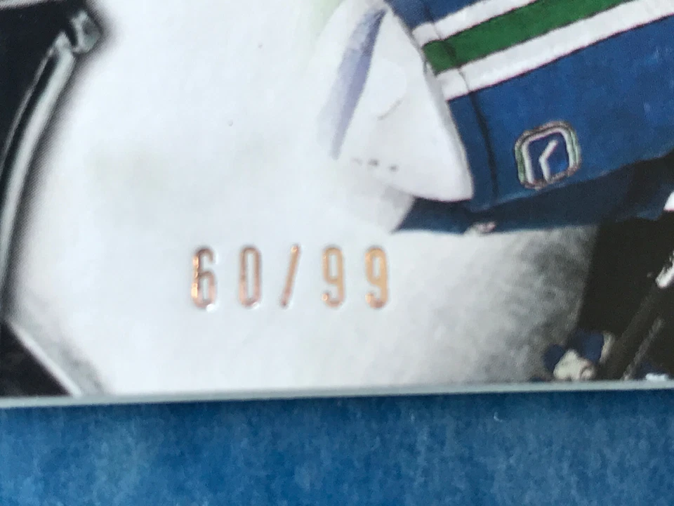 2013-14 Crown Royale Silhouettes NICKLAS JENSEN RC | 2clr Jersey Auto # /99 - Image 3 of 4