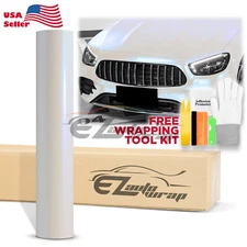 Premium Gloss Pearl White to Blue Vinyl Wrap Sticker Decal Air Release Bubble