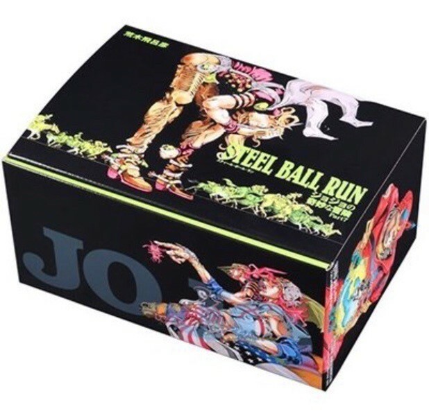 ＳＴＥＥＬ　ＢＡＬＬ　ＲＵＮ　ジョジョの奇妙な冒険Ｐａｒｔ７　ＢＯＸ入り（全１６ JoJo's Bizarre Adventure Part 7 STEEL BALL RUN COMPLETE BOX