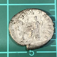 Old Ancient Roman Silver Coin 4.6 GR., Very Nice