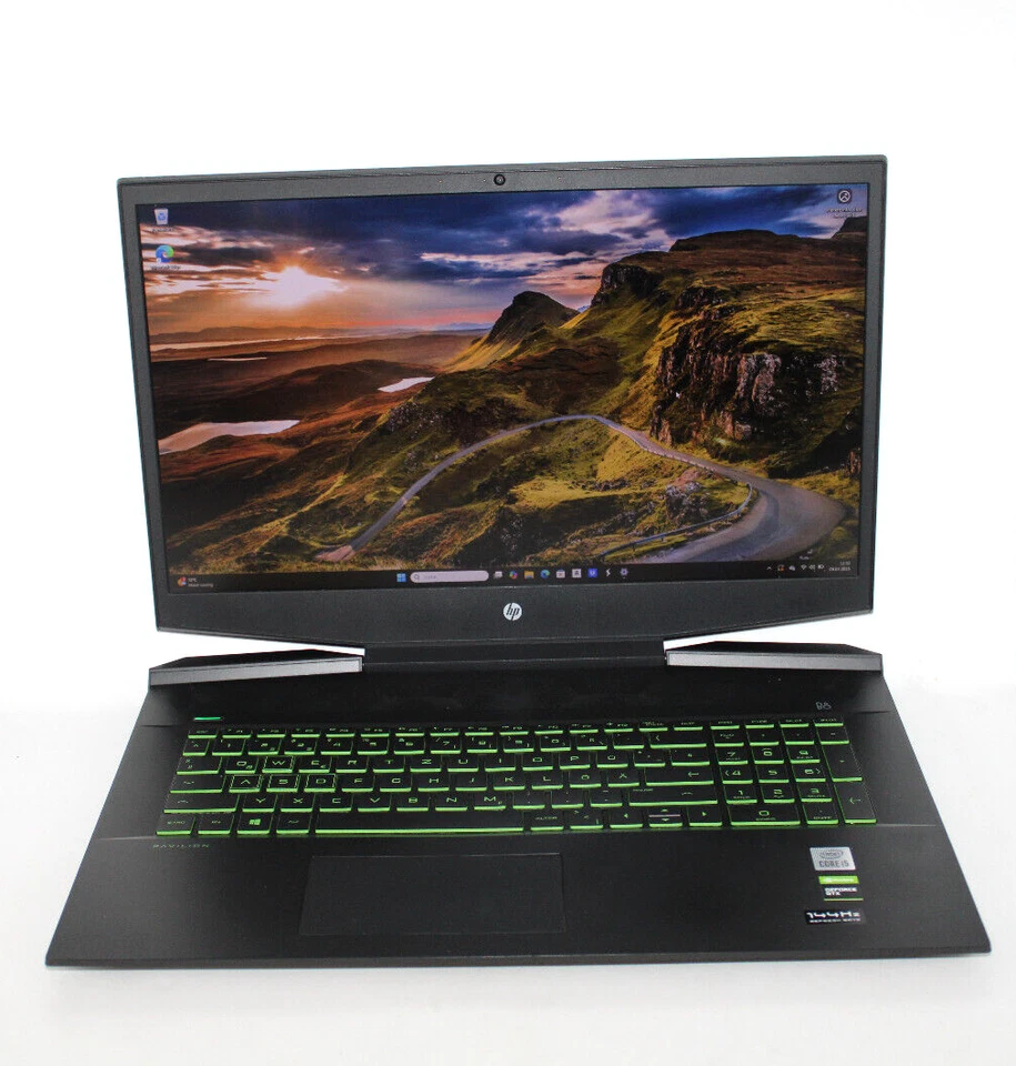 HP Pavilion Gaming 17-cd1155ng - (17", Intel i5-10300H, 16GB, 512GB, GTX 1650Ti) - Bild 2 von 4