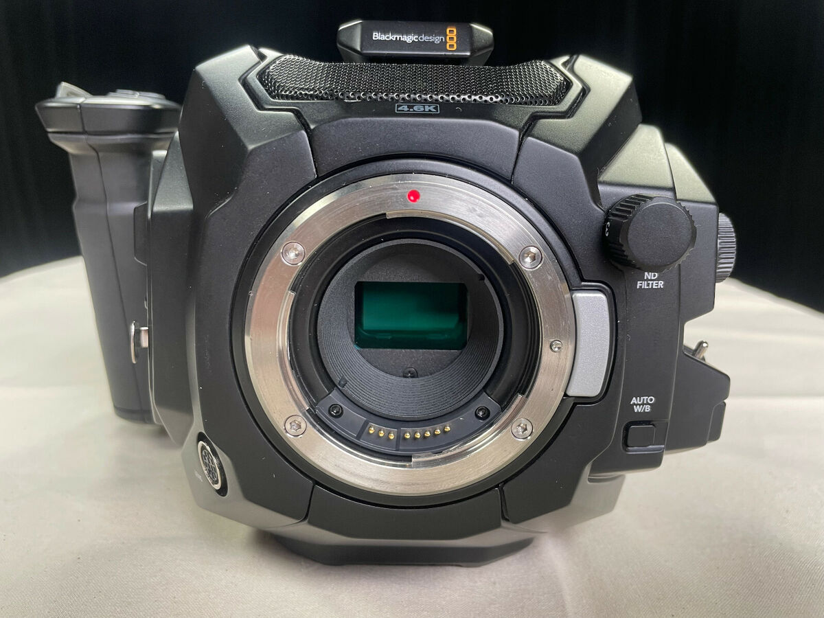 Blackmagic URSA Mini Pro 4.6k G1 with EF mount - broadcast Blackmagic URSA Mini Pro 4.6k G1 with EF mount - broadcast