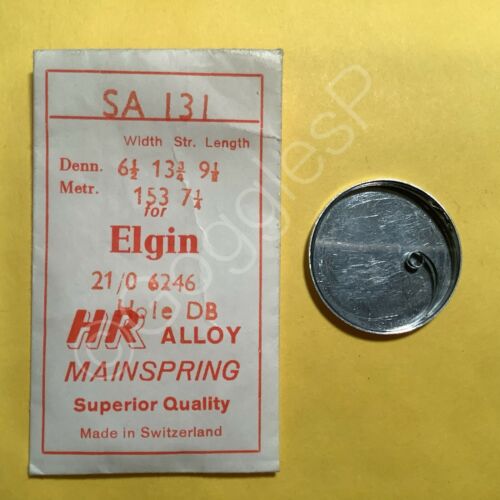 Nos Hauptfedern für Elgin Uhren 26/0s bis 20/0s - Wählen Sie einen Stil/Größe - Bild 64 von 73