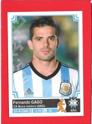 Gago Sticker COPA AMERICA CILE-CHILE Panini 2015 -Figurine-Sticker n 127 ARGENTINA ...