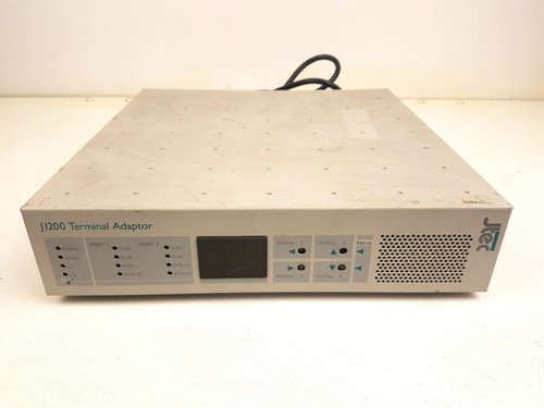 J1200 JTEC J1200 ISDN TERMINAL ADAPTER MODEM INTERNET 2-PORT JUMP MONITOR | eBay