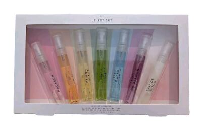 Discovery Fragrance Spray Set Le Jet Set De Spray Parfum 7x0.23 Fl Oz NEW! aug24